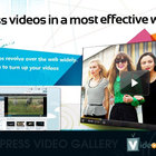 Wordpress Video Gallery Plugin